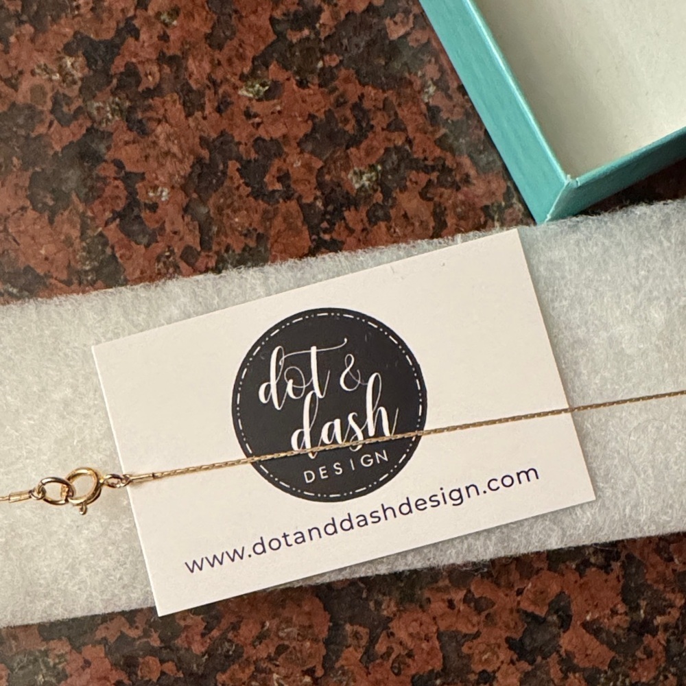 NWOT- Grace Morse Code Bracelet- never worn - Picture 3 of 3